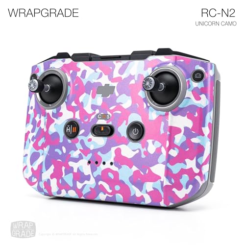 Image of WRAPGRADE Skin Stickers Compatible with DJI RC-N2 /N3 (Unicorn Camo)
