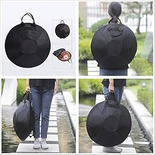 JLDN Tambour De Langue en Acier 9 Tons, Handpan Drum 22inch / 56cm Tambour À Main à Sac Tambour Hand Pan Instrument à… – Image 5