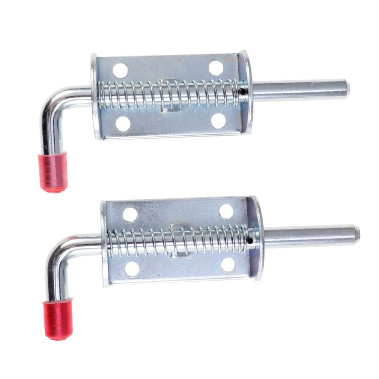 Pestillo de puerta, cerradura de puerta, 2 piezas de cierre de cerradura pesada for puerta de remolque utilitario Pasador de resorte Cerraduras for exteriores for puertas Conjunto de cerradu
