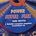 Q Power Super Flex 4-Gauge 3000-Watt Amplifier Car Audio Wiring Amp Kit (2 Pack)