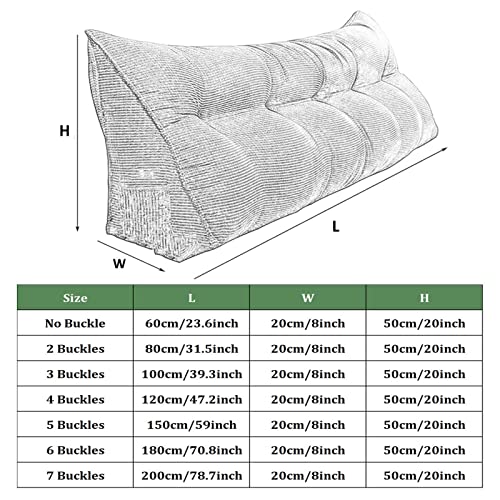 Traversin de lecture triangulaire idéal pour lire confortablement dans son lit