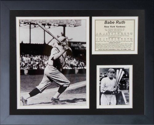 Babe Ruth Swing cadre photo collage Legends Never Die décoration murale