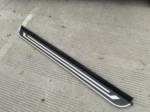 2PCS Running Boards para Cadillac SRX 2010-2016 negro miniatura 2
