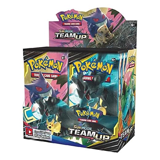 Pokemon TCG: Sun & Moon Team Up, 36 Pack Booster Box