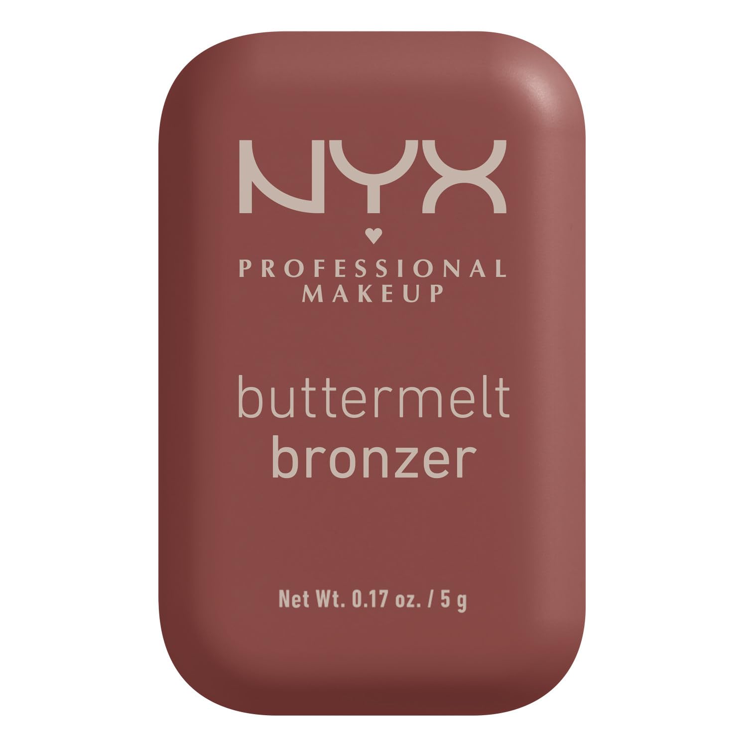 NYX PROFESSIONAL MAKEUP Matte Buttermelt Bronzer, Longwear Face Makeup with Up to 12 Hours of Wear, Vegan Formula - Butta Dayz (Deep Rich Warm Red)