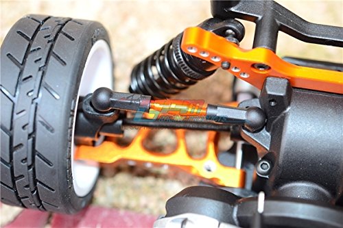 「RT-64619専用」 HPI Sport 3 Flux Upgrade Parts Aluminum Completed Tie Rod - 7Pcs