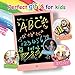 ORSEN LCD Writing Tablet 10 Inch, Colorful Doodle Board Drawing Pad for Kids, Toddler Toys for 3 4 5 6 7 8 Year Old Girls Boys Gifts (Pink)