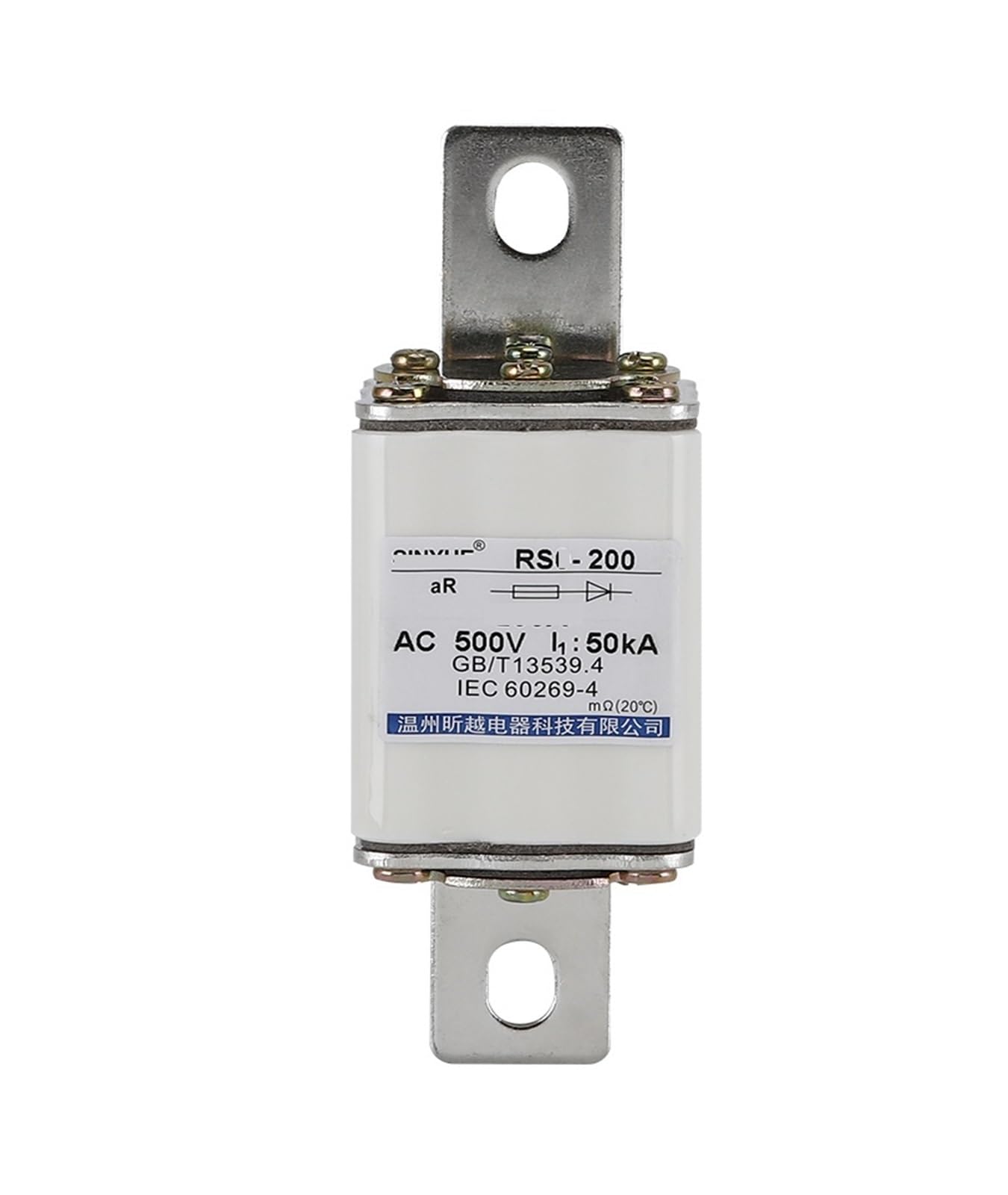 RS0/RS3/RSO-500/200 500V 150A 180A 200A Ceramic Quick-Blow Fuse core