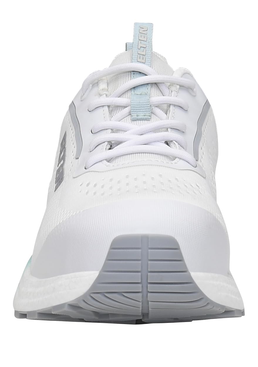 ELTEN TAVIXX Lady XXFE White-Mint Low ESD S1PS | Sicherheitsschuhe für Damen & Herren, Carbonkappe, leicht, atmungsaktiv
