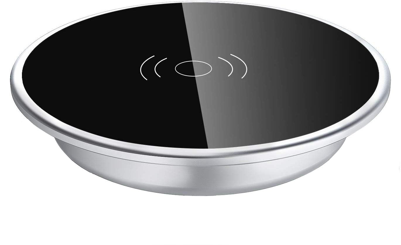 kalb | Qi Einbau Schnellladegerät 20 Watt Fast Charge Wireless Induktion Charger drahtlos Ladestation für Smartphones und Zubehör