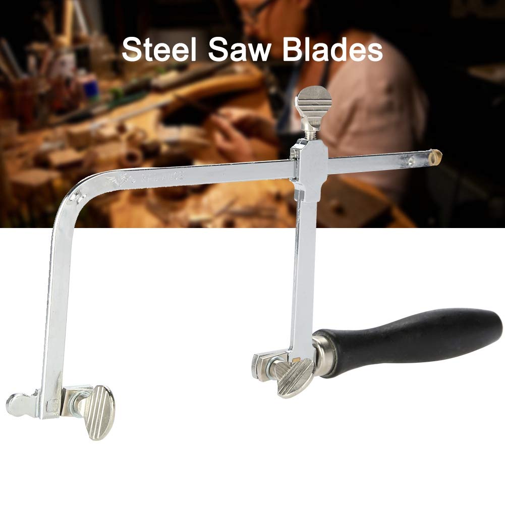 seghetto da gioielliere seghetto da traforo per gioielli segueta para bricolaje seghetto filo segueta lame seghetto a manosterilizzatore estetica a mano a mano a mano Sawbow regolabile Sawbow Mini