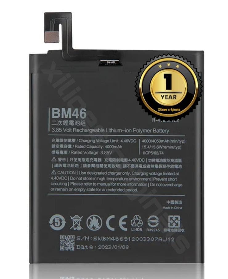 Image of BM46 Battery for Redmi Note 3 /3 Pro 2015116, 2015161 Battery with 1 Year warrenty** (B164)