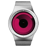  ZIIIRO Mercury Unisexuhr Silber Milanaiseband Quarz Z0002WS2