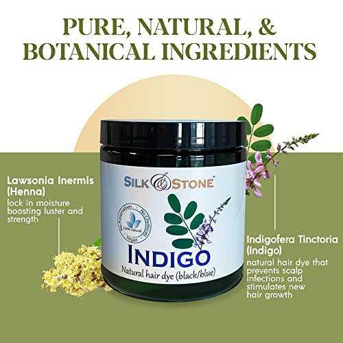 Polvo puro de índigo para cabello, 100 gramos miniatura 2