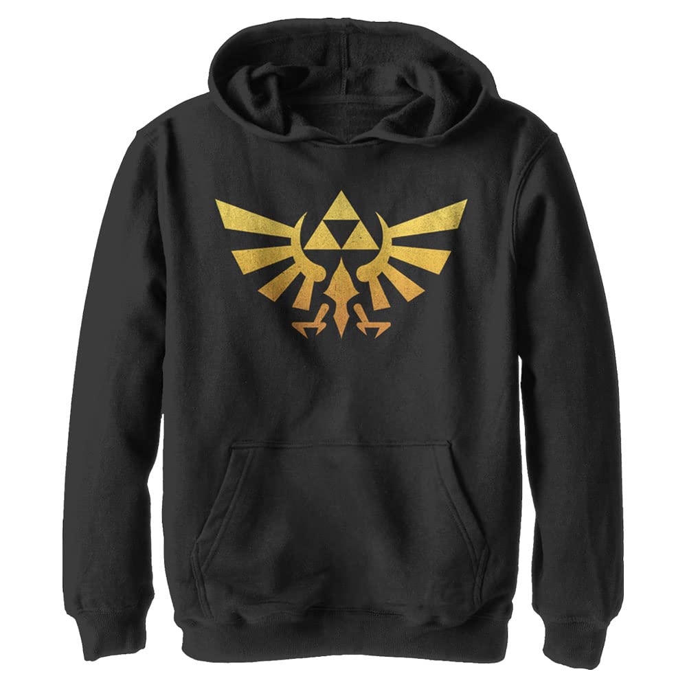 Nintendo Gradientforce - Sudadera con capucha para jóvenes, color negro