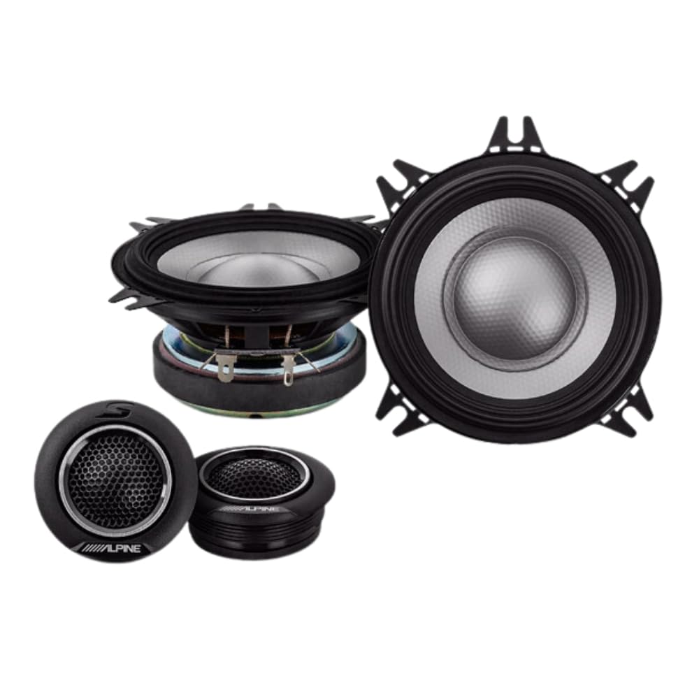 Sponsored Ad - Alpine S2-S40C - Next-Generation S-Series 4" Component Speaker Set
