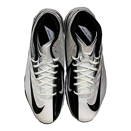 Image of Nike Men's Alpha Menace Pro 2 D Football Cleats - Black /White,7M US