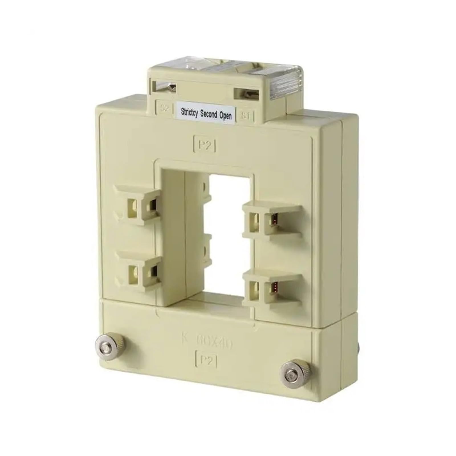 PXQCHAVLN Split Core AC Current Sensor 120 * 60mm 400-5000A/5A 0.66kv Split Core AC Current Sensor Current Clamp Current Transformer(1000 to 2000A)