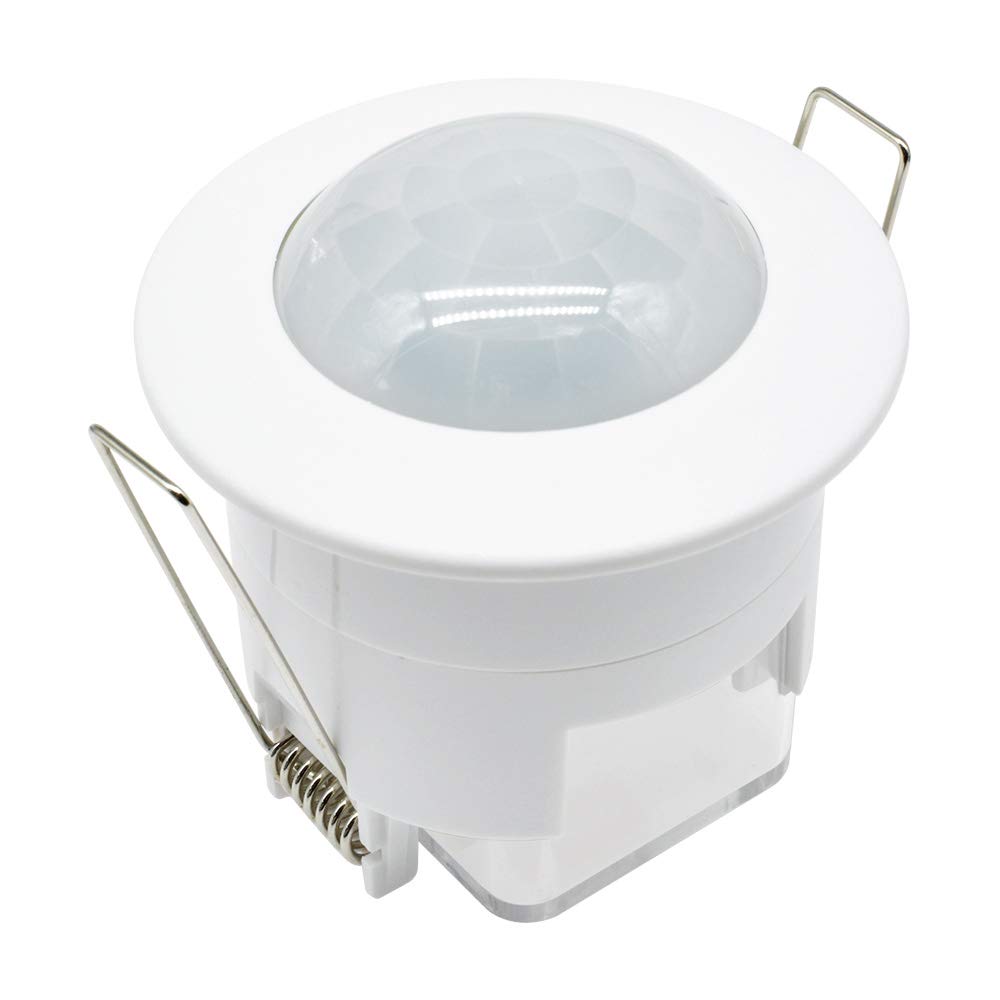 PS-TECH Bewegungsmelder Für Einbau - Präsenzsensor Mit 160º Erfassung