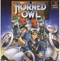 PlayStation - PS1 ホーンドアウル ハイバーブラスター 帯ハガキあり　Horned Owl ホーンドアウル(ハイパーブラスター対応)｜プレイステーション