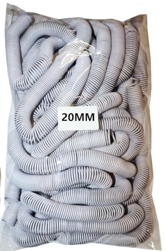 Image of GEDI 20mm Spiral Binding White Heavy Quality Plastic Spiral Ring /Coil /Loop Manual Ring Binder (20mm)