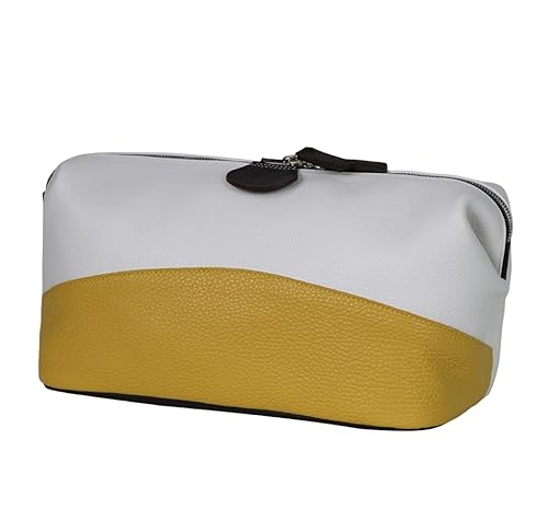 Leather Luxury Sport Beauty Case Toiletry Bag Handmade to Order in Italy, Soft Pebble-Grain Travel Accessories Pouch, Full Grain Leather