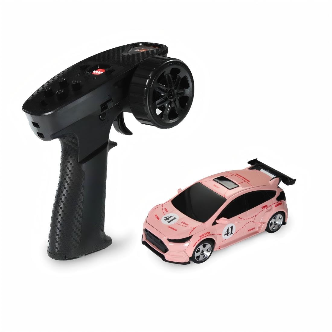 Meiurlex MG044 Mini Drift RC Car with Gyro, 1/43 Scale Full Proportional 2.4G RC Electric 4WD Racing Drift Vehicle Gift for Adult - RTR Version