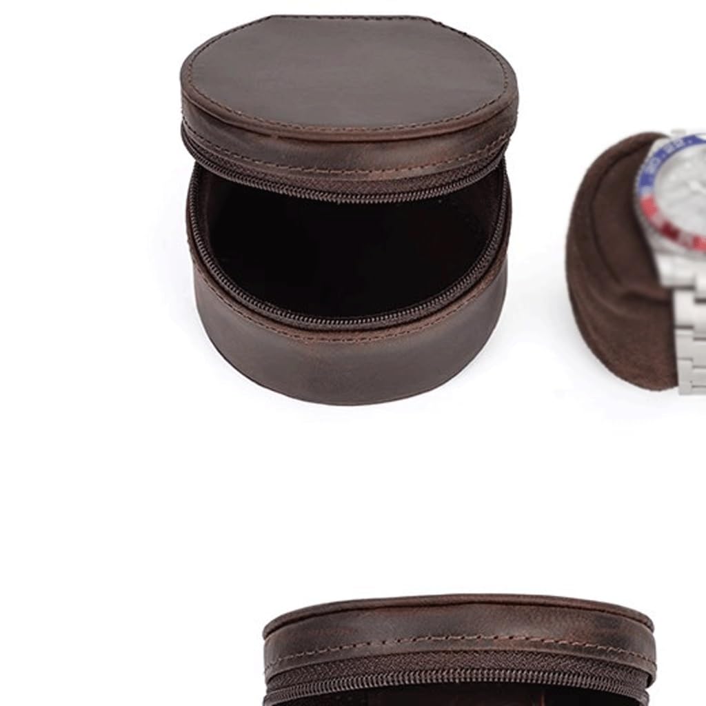 Caja de almacenamiento para relojes, bolsa portátil individual para relojes