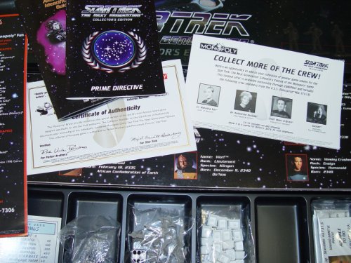 Star Trek monopoly Edición de Coleccionista The Next Generation miniatura 2