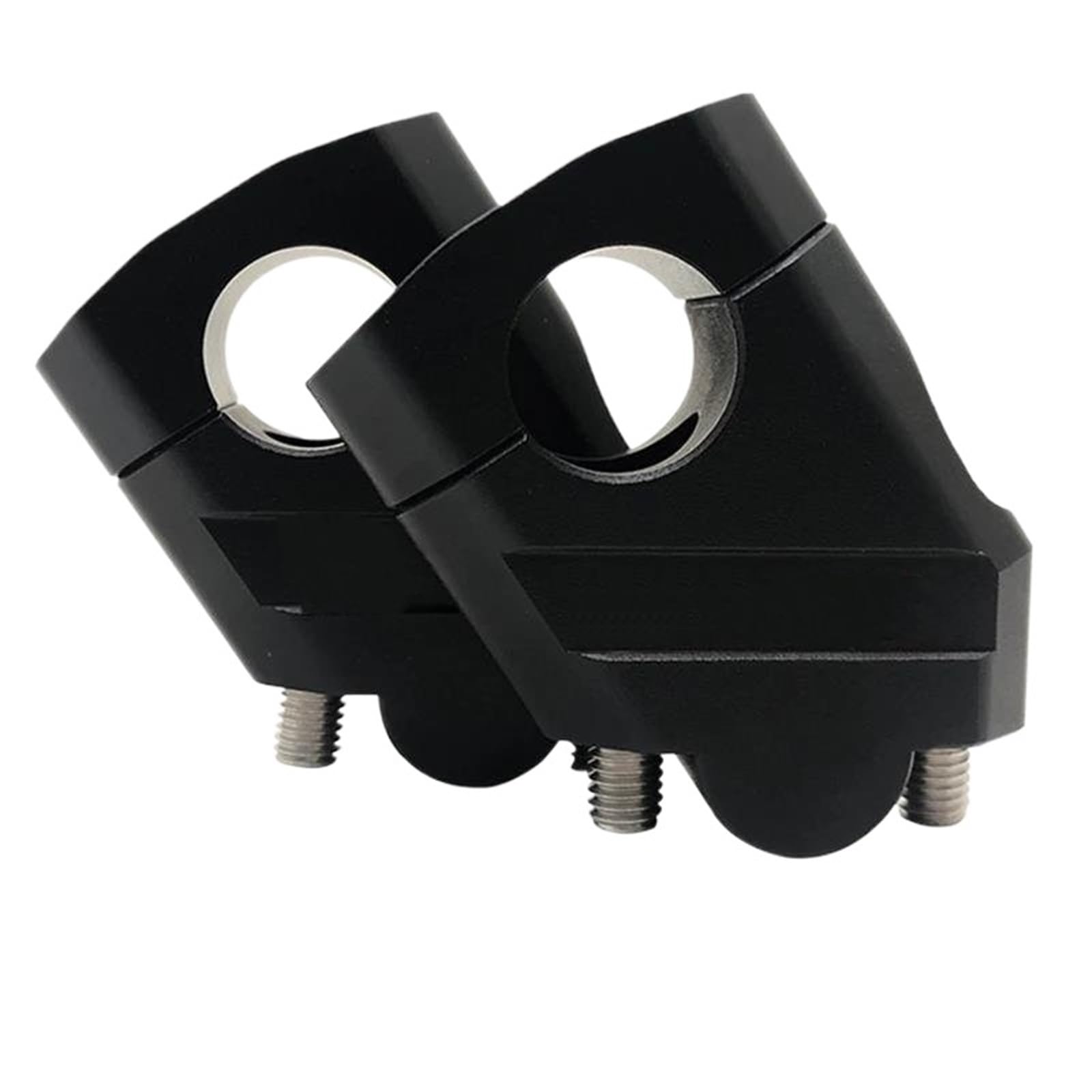 22 Mm 28 Mm Motorcycle Handlebar Riser Heightening Clamp Mount Handle Bar Clamp Adapter(28mm Black)