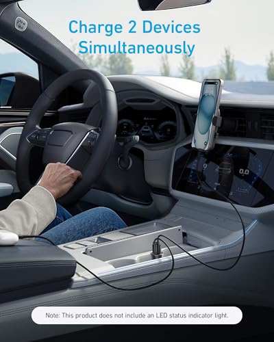 Anker USB C Autolader (30W), mobiele telefoon oplader voor auto/voertuig met PowerIQ 3.0 snel opladen voor iPhone 15 14 13 12 11 Pro Max Mini X XS Samsung Galaxy S23/22/21 iPad Pro Pixel en meer - Afbeelding 5