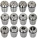 Timunr Spring Collet Accuracy Mill Chuck Collet CNC Machine Milling Lathe Tool Holder 14Pcs ER-32 NMTB 40 with Box