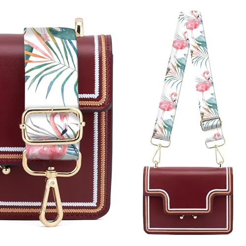 Image of Wide Purse Strap Replacement Crossbody, Funny Shoulder Strap Adjustable, Cute Bag Strap for Women Guitar Purses