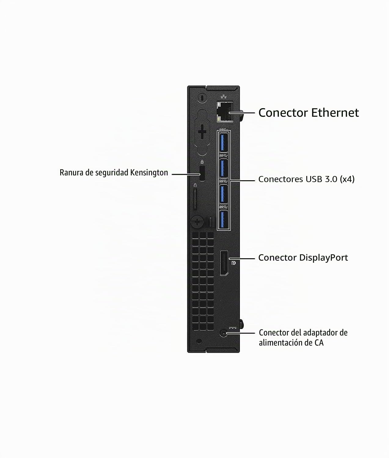 Dell Optiplex 7040 Mini PC de escritorio, Intel Core i5-6500T, 8 GB de RAM, SSD de 256 GB, USB Wi-Fi + BT, teclado QWERTY de EE. UU., Windows 11 Pro (reacondicionado)