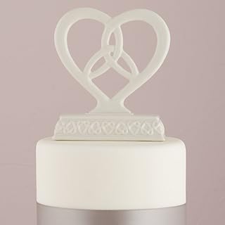 Weddingstar Heart Framed Trinity Knot Cake Top