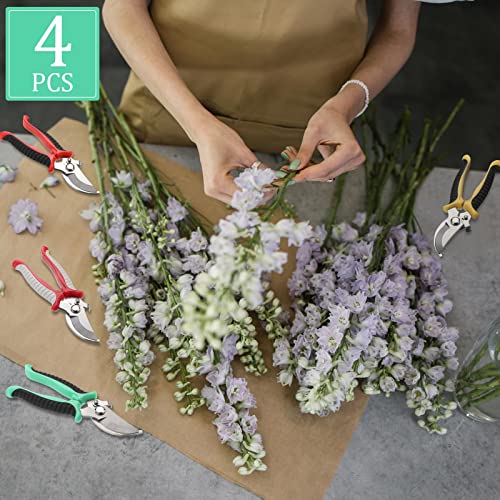 Set de 4 tijeras de podar para jardín Lothee miniatura 7