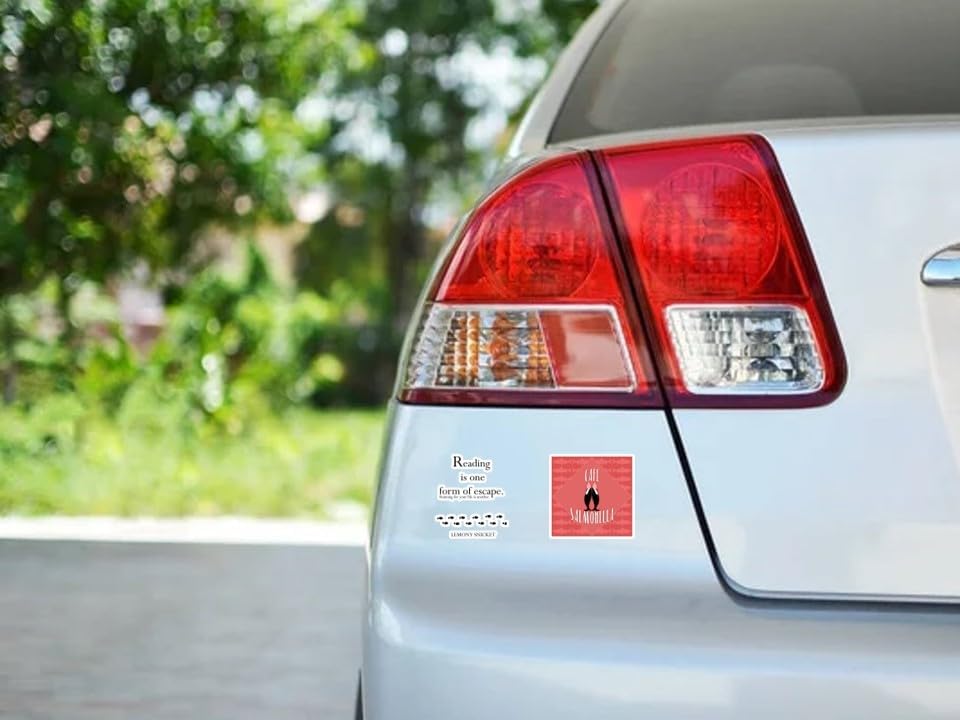 Miniatura 3 de Paquete de 20 calcomanías de la serie Unfortunate Sticker Events, vinilo impermeable, estético, SUV, camión, colorido, portátil, bicicleta,