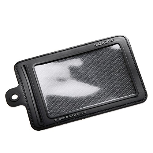 [�n�U�[�h4] SMALL �x���N��ID�p�b�` (BLACK)�y�l�R�|�X�ցz