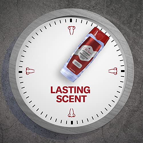 image for Old Spice Hydro Body Wash for Men, Smoother Swagger Scent, Hardest Wor
