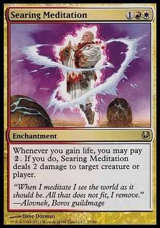 Magic: the Gathering - Searing Meditation - Duel Decks: Ajani vs Nicol Bolas