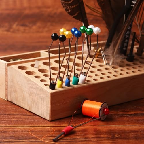 Soporte de hilo para atado de moscas con punta bi-cerámica miniatura 6