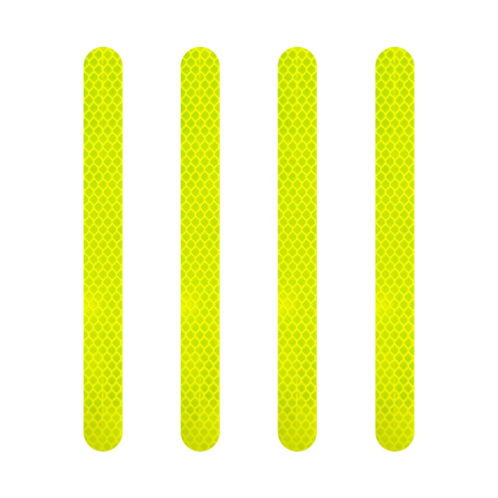 Quattroerre Diamond Refractive Bands for Bicycle, Yellow