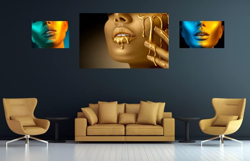 Miniatura 4 de Galería_ 49 Arte de pared de cristal acrílico decorativo moderno, para mujer sexy Arte de pared - Arte abstracto de pared acrílico - Arte de pared