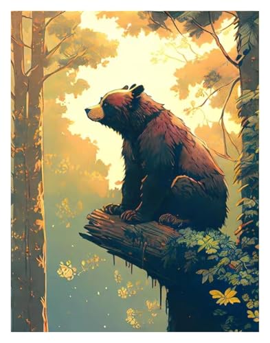 Tableau jungle lion en toile de qualité affiche d'art moderne