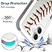 Candykisscase Case for iPhone 17, Unique Design Shock-Absorption Hard PC and Inner Silicone Hybrid Dual Layer Armor Defender Case for iPhone 17 6.3 inch (Baseball Sports)