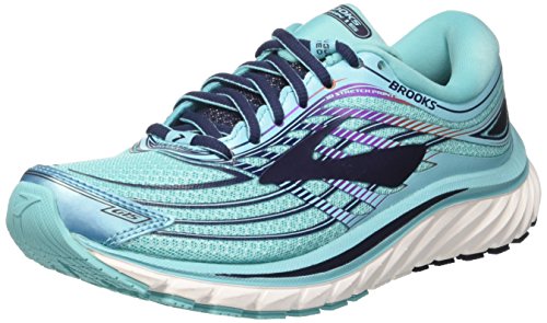 Brooks Women's Glycerin 15, Capri Blue, 9 B