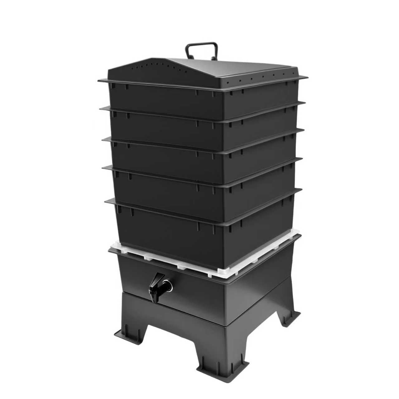 VermiHut 5-Tray Compost Bin