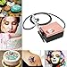 Blusea Airbrush System, Professional Art Beauty Face Painting Makeup Cosmetic Personal Starter Kit with Mini Air Compressor