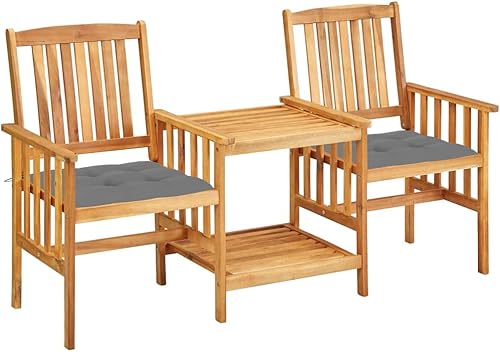 Miniatura 26 de Patio Chairs with Tea Table and Cushions,Outdoor Dining Set,Patio Table and Chairs,Patio Chair,Patio Furniture Set,Front Porch Furniture,Patio