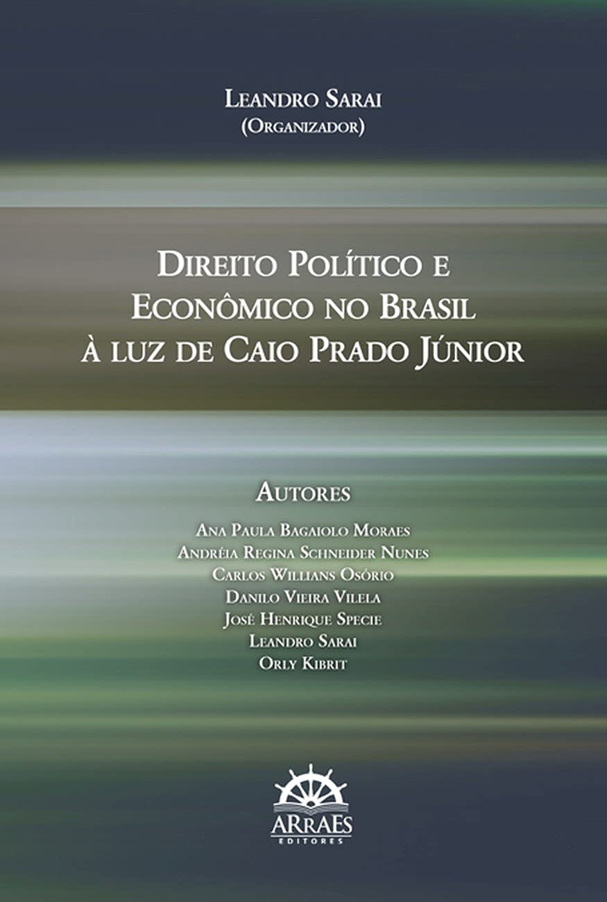 Capa de Direito Político e Econômico no Brasil à luz de Caio Prado Júnior